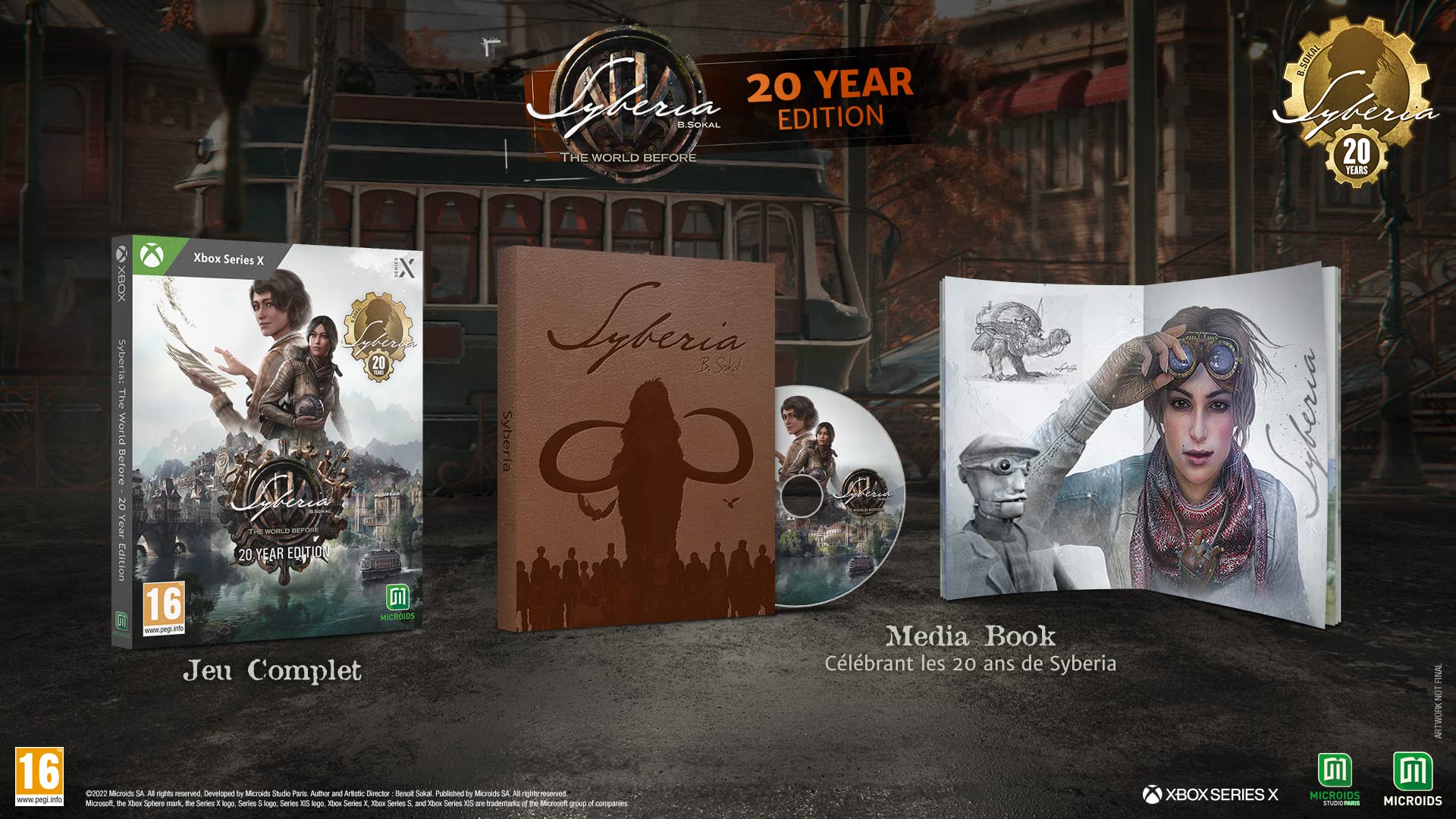 Syberia The World Before 20 Year Edition Limitada Syberia The World Before 20 Year Edition Limitada